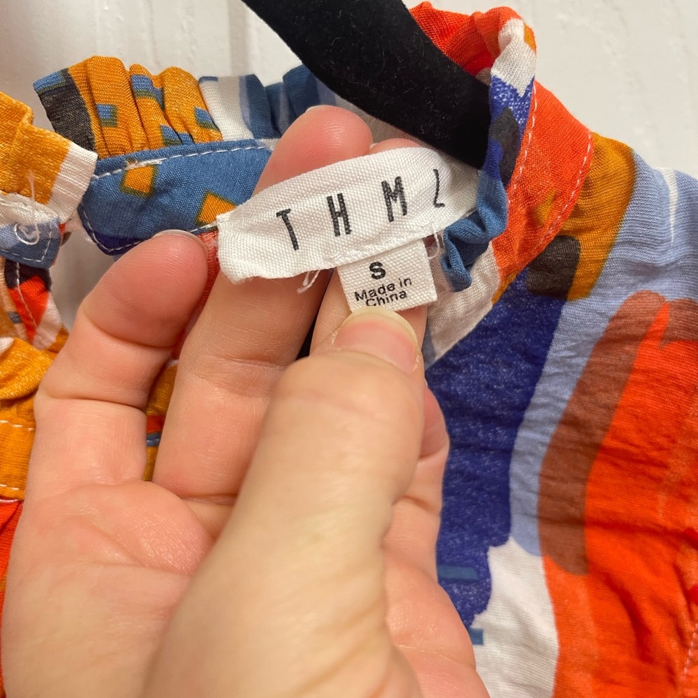 Thml Muti Pattern Blouse - image 5